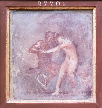 Satyr i hermafrodyta autorstwa Roman Roman