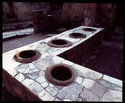 Licznik z marmuru Thermopolium, V wiek pne - I wiek ne autorstwa Roman Roman