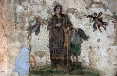 Wenus Pompejana, fresk z Teberny Czterech Bogów, Via dell