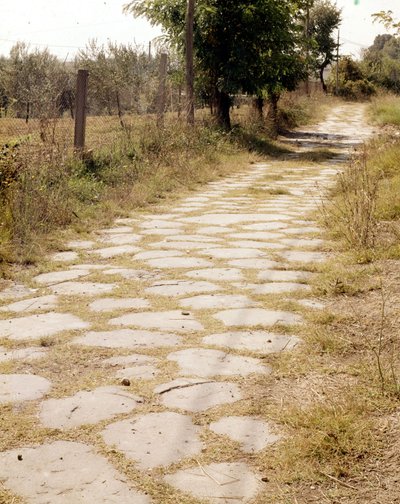 Via Flaminia, Rzym. autorstwa Roman Roman