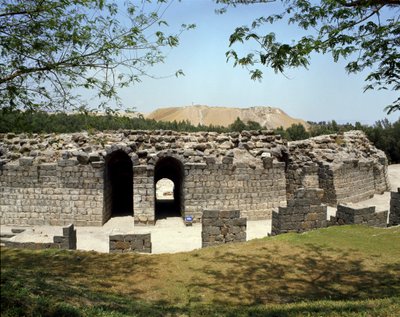 Widok rzymskiego teatru w Scytopolis, II wiek p.n.e.-IV wiek n.e. autorstwa Roman Roman