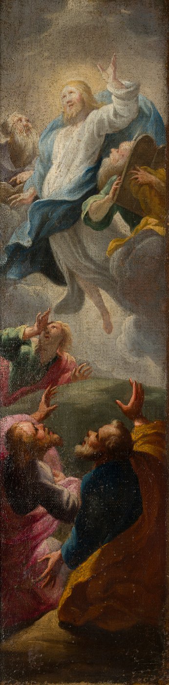 Chrystus ukazujący się swoim uczniom, ok. 1650-1750 (olej na płótnie) autorstwa Roman School