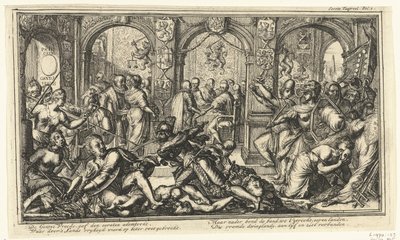 Alegoria Unii Utrechckiej, 1579 autorstwa Romeyn de Hooghe
