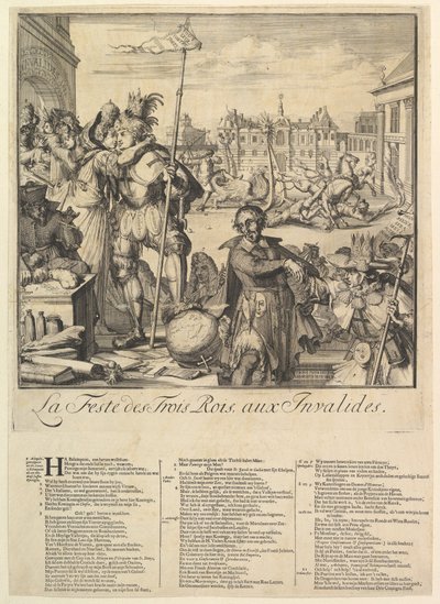 Święto Trzech Króli.n.d. autorstwa Romeyn de Hooghe