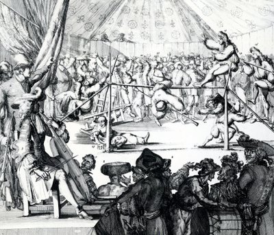Spadający żołd, 1697 autorstwa Romeyn de Hooghe