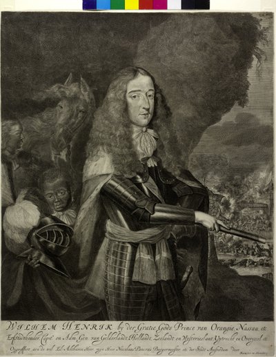Książę Oranii Wilhelm III autorstwa Romeyn de Hooghe