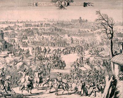 Królewska procesja króla Wilhelma III, 1688 autorstwa Romeyn de Hooghe