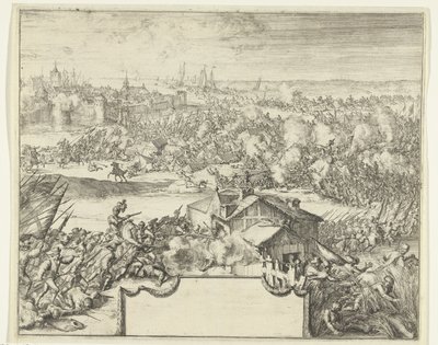 Bitwa pod Steenbergen, 1583 autorstwa Romeyn de Hooghe