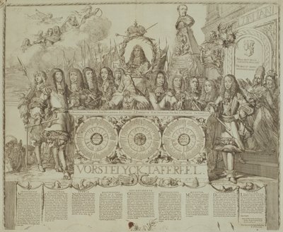 Scena Vorstelycka, c.1676 autorstwa Romeyn de Hooghe