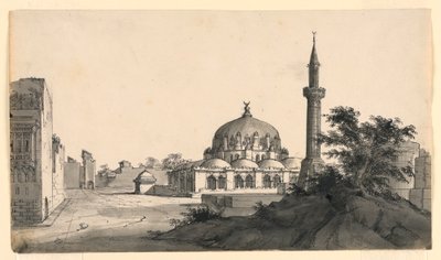 Scenografia, Meczet na Placu autorstwa Romolo Achille Liverani
