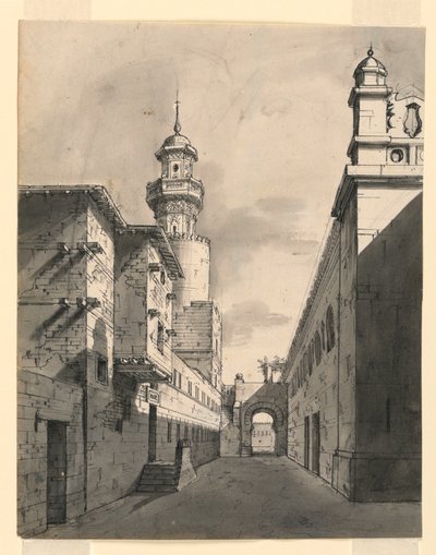 Scenografia, Ulica Orientalna autorstwa Romolo Achille Liverani