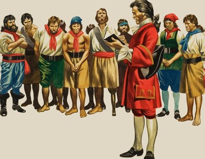 Kapitan Bartholomew Roberts autorstwa Ron Embleton