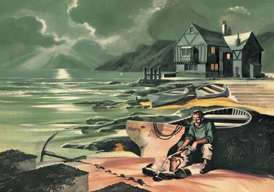 Plaża Dover autorstwa Ron Embleton