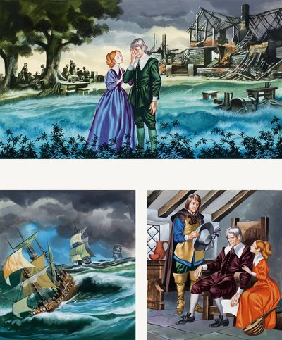 Ilustracje do bajek autorstwa Ron Embleton