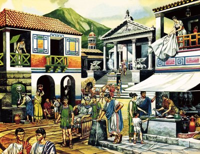 Pompei autorstwa Ron Embleton