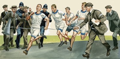 Wyścig biegowy autorstwa Ron Embleton