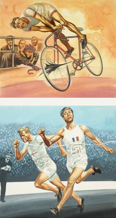 Sportowcy autorstwa Ron Embleton