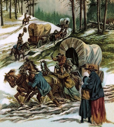 Walka o Dziki Zachód autorstwa Ron Embleton