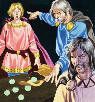 Magiczne jabłka autorstwa Ron Embleton