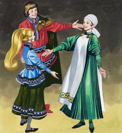Tajemnica trolli autorstwa Ron Embleton