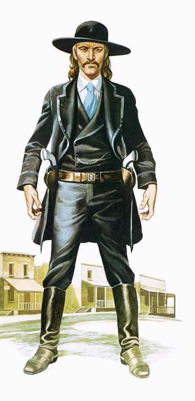 Dziki Bill Hickok autorstwa Ron Embleton