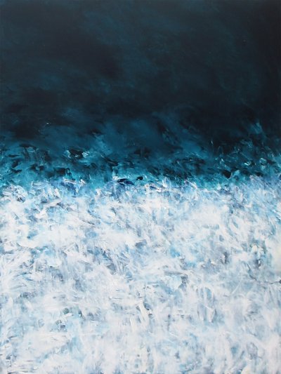 Crashing Ocean Blues autorstwa Ron Halfant
