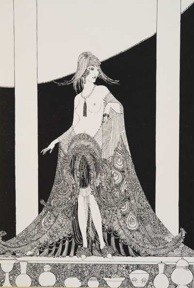 Ilustracja z Rubáiyáta Omara Chajjama, 1920 autorstwa Ronald Balfour
