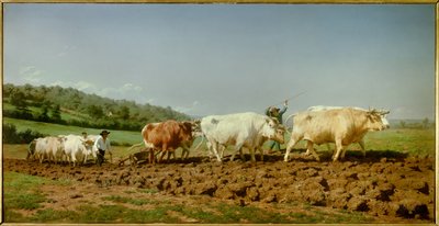 Orka Nivernais, tonący Obraz Marie Rosalie Bonheur dit Rosa Bonheur (1822-1899) 1849 nd. 1,3x2,6m Paryż, Muzeum Orsay autorstwa Rosa Bonheur
