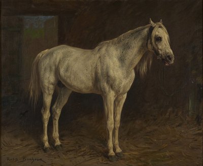 Biały koń autorstwa Rosa Bonheur