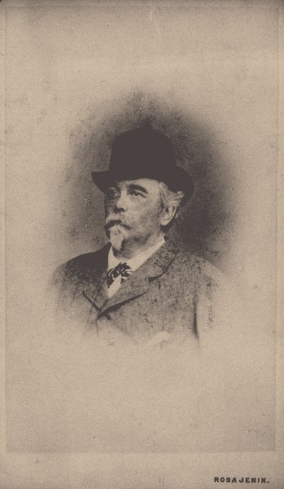 Portret Augusta Zanga 1807-1888 autorstwa Rosa Jenik