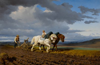 Orka, 1844. autorstwa Rosa Bonheur