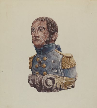 Figurant: Oficer marynarki autorstwa Rosamond P. Gray