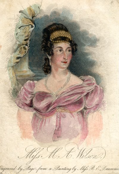 Panna MA Wilson, c1820-1850 autorstwa Rose Emma Drummond