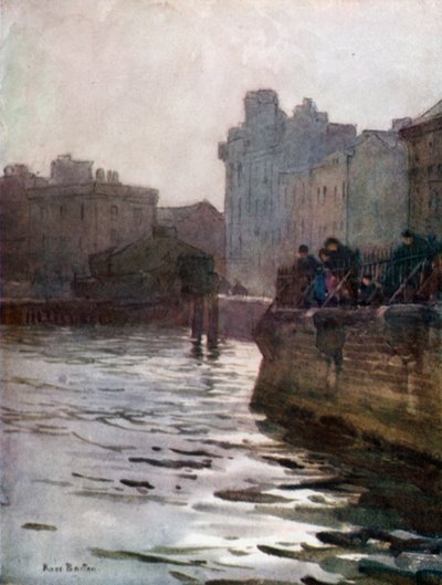 Old River-Wall, Chelsea autorstwa Rose Maynard Barton
