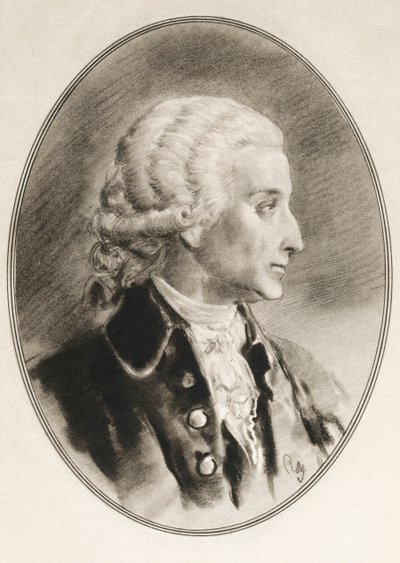Antoine-Laurent de Lavoisier, vel Antoine Lavoisier po rewolucji francuskiej, z „Żywych biografii słynnych mężczyzn”. autorstwa Ross Gordon