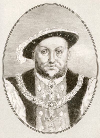 Henryk VIII, z Żywych biografii słynnych władców autorstwa Ross Gordon