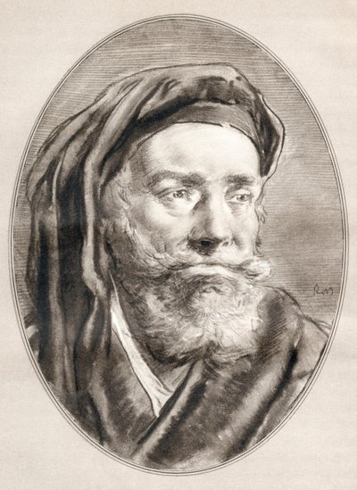 Marco Polo, z „Żywych biografii sławnych mężczyzn”. autorstwa Ross Gordon