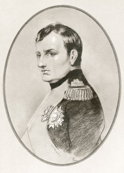 Napoleon Bonaparte, z Żywych biografii słynnych władców. autorstwa Ross Gordon