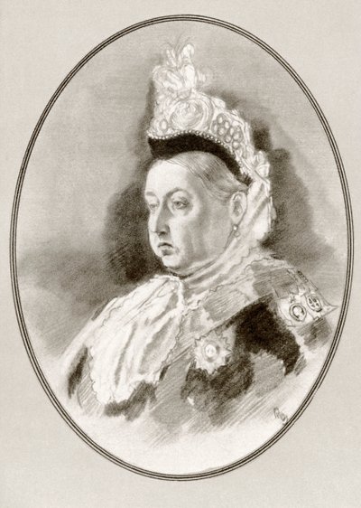 Victoria, z Żywych biografii słynnych władców autorstwa Ross Gordon