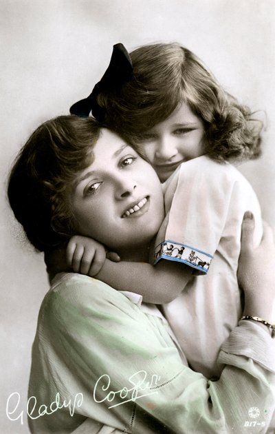Gladys Cooper 1888-1971, angielska aktorka, początek XX wieku. autorstwa Rotary Photo