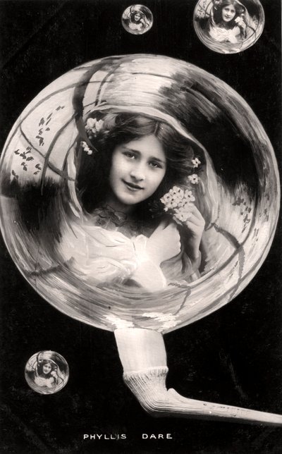 Phyllis Dare 1890-1975, angielska aktorka, 1907. autorstwa Rotary Photo