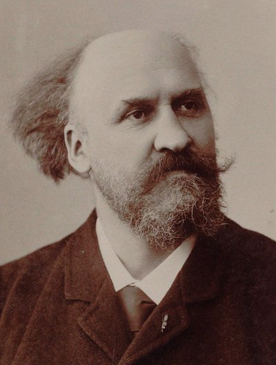 Portret kompozytora Charlesa Lenepveu 1840-1910 , 1891. autorstwa Rouen . Photo studio J. Fontaine