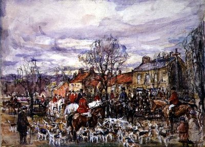 Spotkanie ogarów autorstwa Rowland Henry Hill