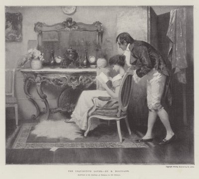 Dociekliwy kochanek autorstwa Rowland Holyoake