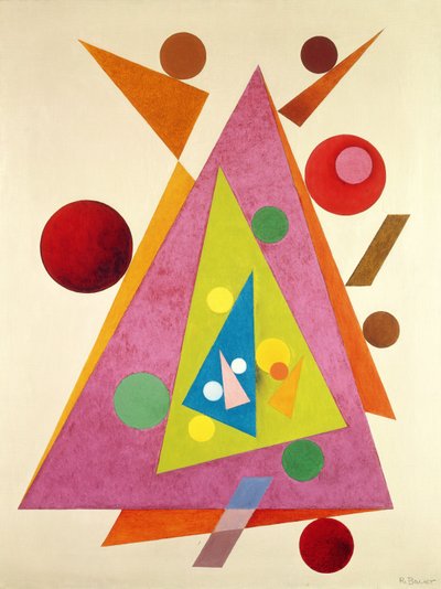 Allegro autorstwa Rudolf Bauer