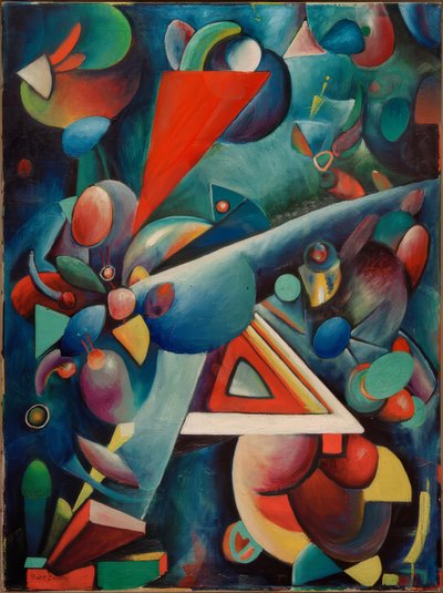 Skład XIV autorstwa Rudolf Bauer