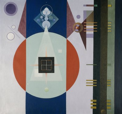 Ciemny kwadrat autorstwa Rudolf Bauer