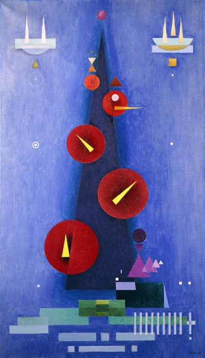 Żółte akcenty autorstwa Rudolf Bauer