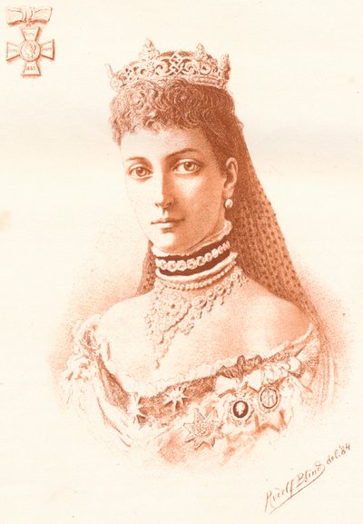 Jej Królewska Wysokość Księżniczka Walii, 1884 autorstwa Rudolf Blind