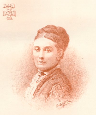 Księżna koronna Cesarstwa Niemieckiego i Prus, 1884 autorstwa Rudolf Blind